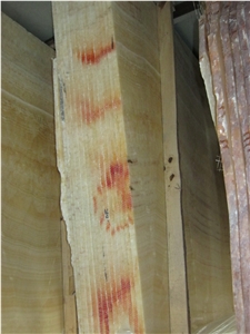 China Honey Yellow Onyx Slabs Natural Stone Tile