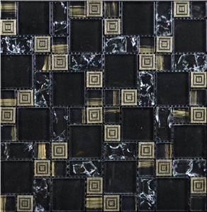 China Mixed Glass Mosaic for Walling Flooring