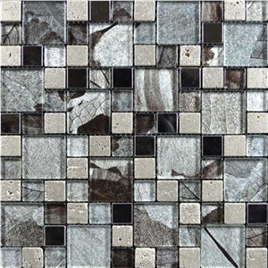 China Mixed Glass Mosaic for Walling Flooring