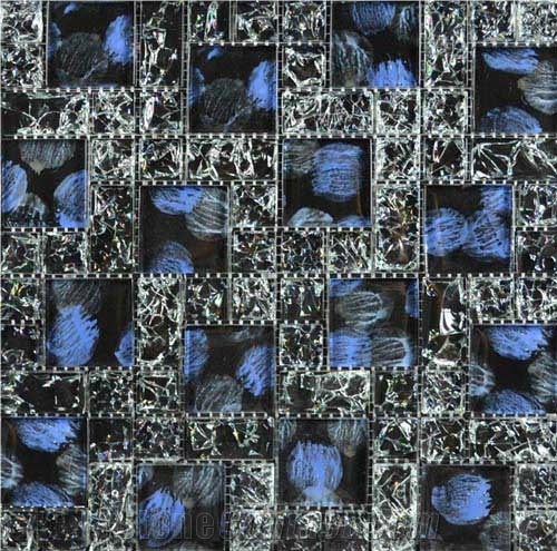 Chinese Mixed Glass Mosaic