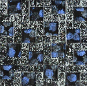 Chinese Mixed Glass Mosaic