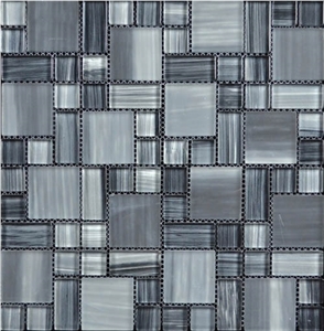 Chinese Mixed Glass Mosaic