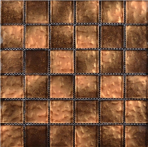 Design Mixed Color Glass Mosaic Tiles