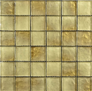 Design Mixed Color Glass Mosaic Tiles