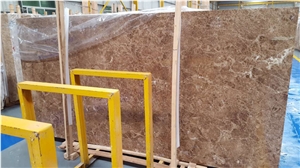 Emperador Light Marble Slabs Natural Stone Tile
