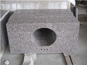 G664 Bainbrook Brown Granite Natural Vanity Tops