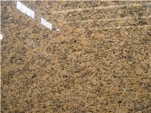 Giallo Santa Cecilia Brazil Natural Dark Yellow Granite Slabs