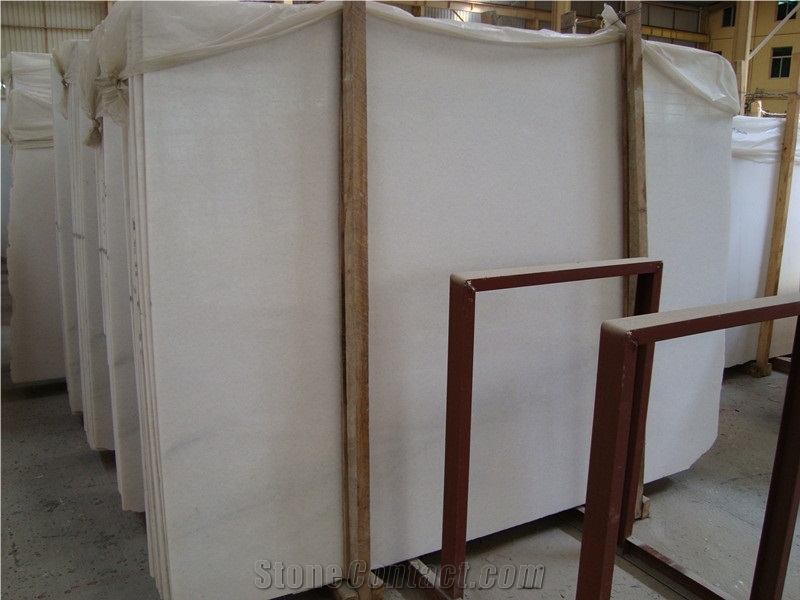 Greek Thassos Pure Crystallina Elegant White Marble Slabs