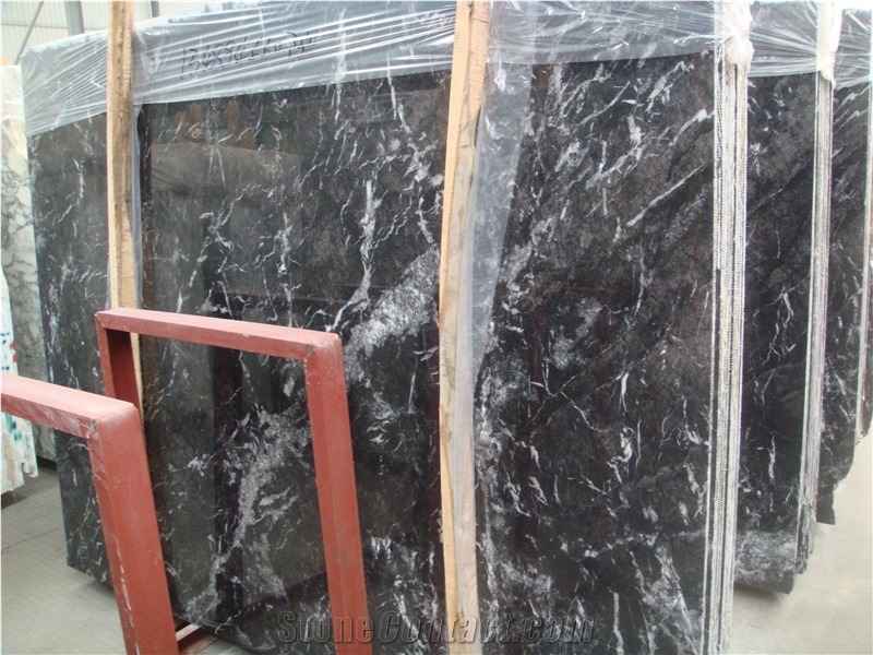 Italy Grey Grigio Carnico Elegant Marble Slabs