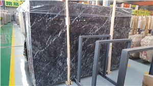 Italy Grey Grigio Carnico Elegant Marble Slabs