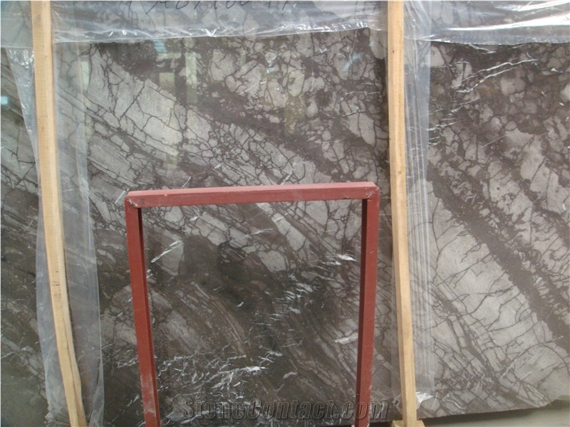 Italy Grey Grigio Carnico Elegant Marble Slabs