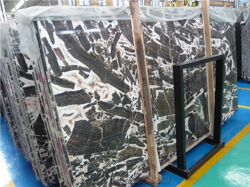 Kylin Marble Slabs China Multicolor Natural Stone