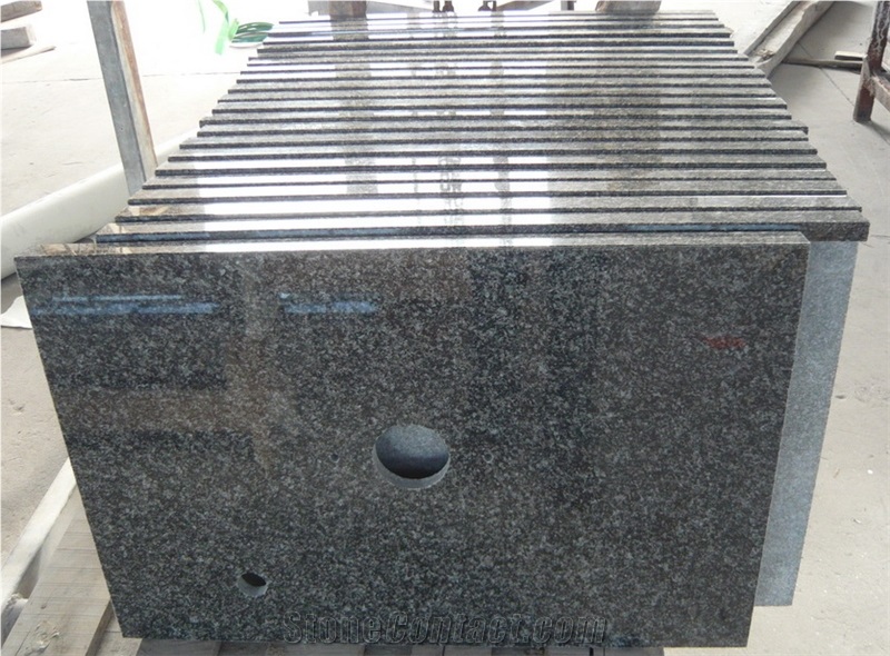 Nero Impala Elegant Natural Granite Vanity Tops