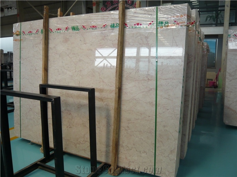 Pink Rose Fantasy Marble Slabs China Natural Stone