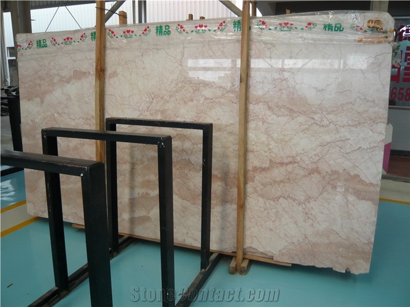 Pink Rose Fantasy Marble Slabs China Natural Stone