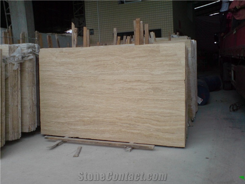 Premium Beige Elegant Natural Travertine Slabs