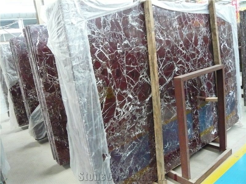 Rosso Levanto Turkey Red Elegant Marble Slabs