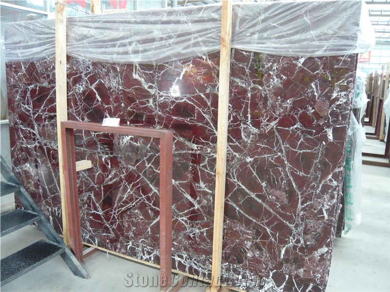 Rosso Levanto Turkey Red Elegant Marble Slabs