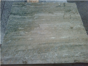 Rusty Green Slate Slabs & Tiles, Slate Wall Covering