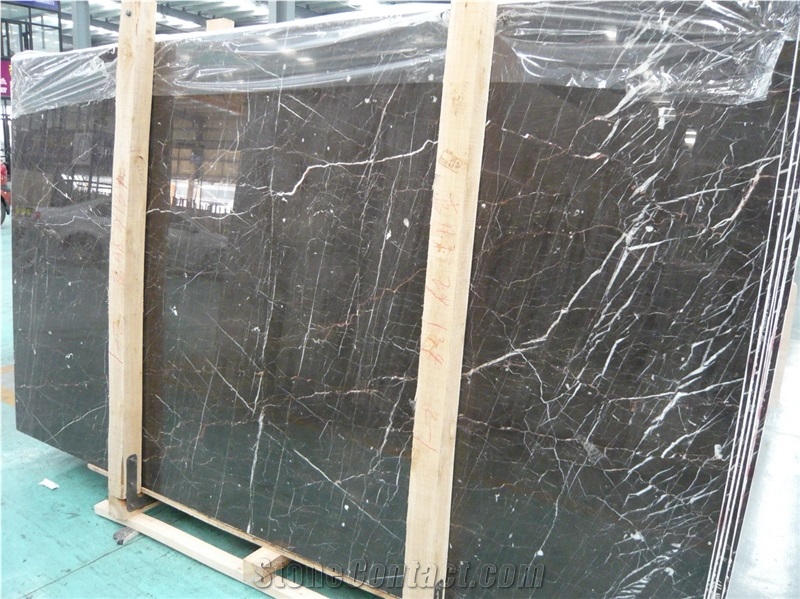 Saint Laurent Brown Marble Slabs