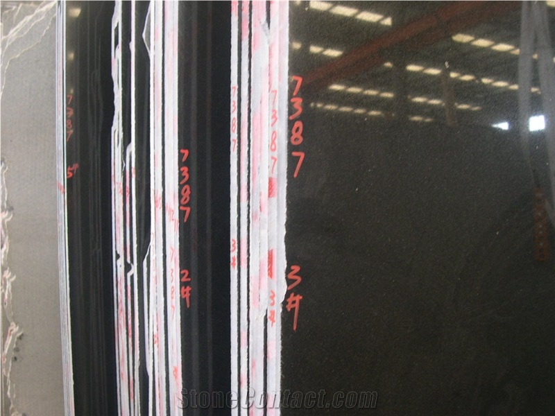 Shanxi Black Granite Slabs Premium Natural Stone