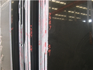 Shanxi Black Granite Slabs Premium Natural Stone