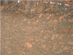 Tan Brown Natural Granite Slabs Premium Finish