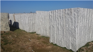Blanco Amanecer Granite Blocks, Granito Blanco Amanecer, White Granite Blocks