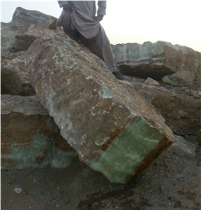 Afghan Dark Green Onyx Blocks