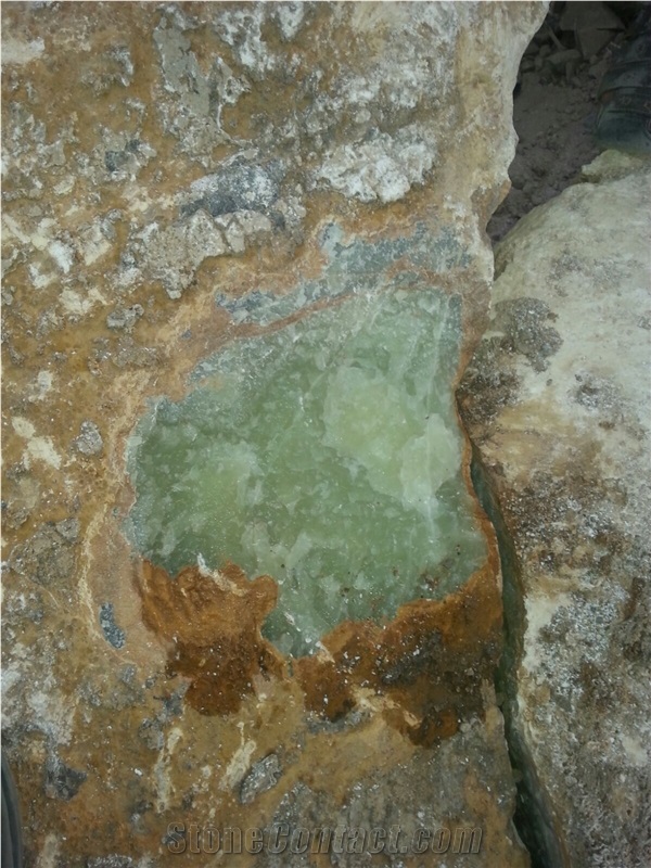 Afghan Dark Green Onyx Blocks