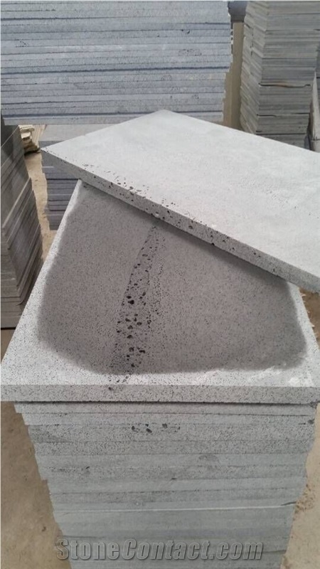 Andesite Slabs & Tiles, China Grey Basalt,Lava Stone Floor Tiles,Basalt Floor Covering Tiles,Lava Stone Wall Tiles
