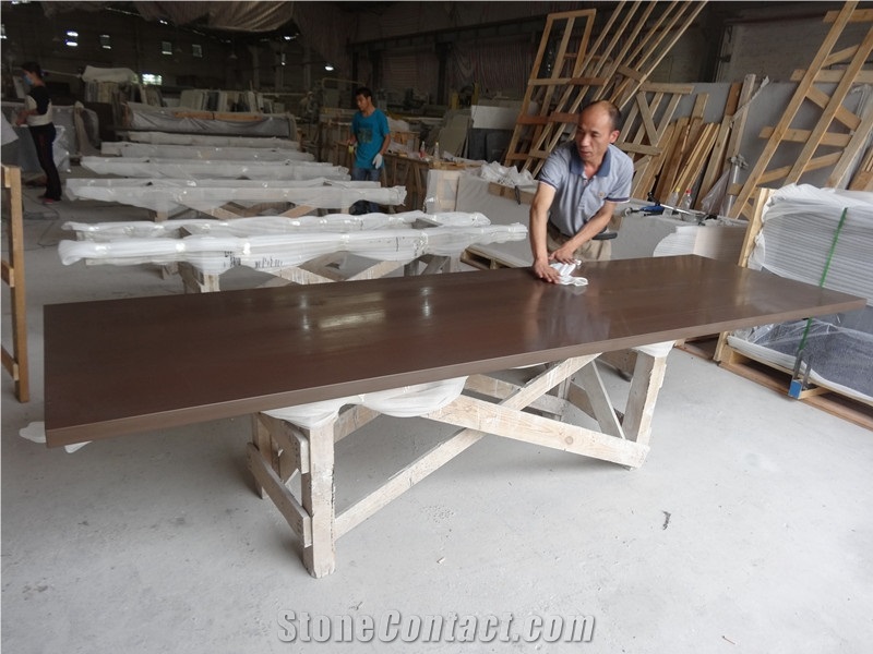 Coffee Sand / Quartz Stone Tiles & Slabs, Engineered Stone,Floor Covering Tiles, Quartz Wall Covering Tiles,Quartz Skirting
