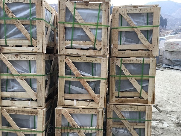 Best Quality Nero Santiago Grey Granite Flamed Tile, China Grey Granite