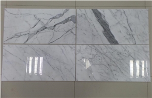 High Quality Italy Statuario Venato White Marble Slabs & Tiles