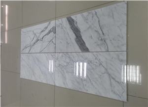 High Quality Italy Statuario Venato White Marble Slabs & Tiles