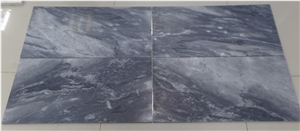 High Quality Nuvolato Grigio Marble Tiles, Italy Grey Marble