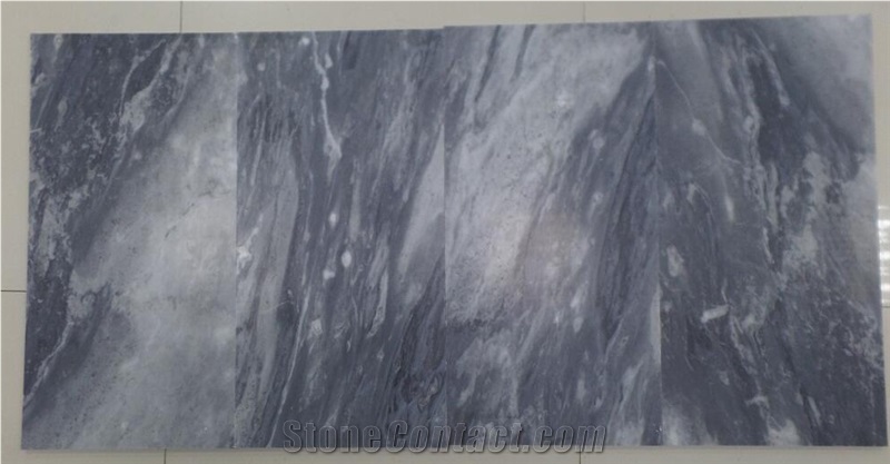 High Quality Nuvolato Grigio Marble Tiles, Italy Grey Marble