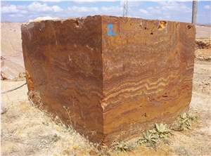 Turkey Red Onyx Quarry Blocks