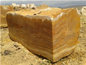 Turkey Red Onyx Quarry Blocks