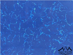 Blue Quartz Stone Slabs & Tiles - Blue Enchantress