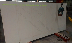 Crystal Pure White Crystallized Stone Slabs & Tiles
