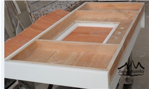 Crystalized Stone Heat Resistance Kitchen Counter Top