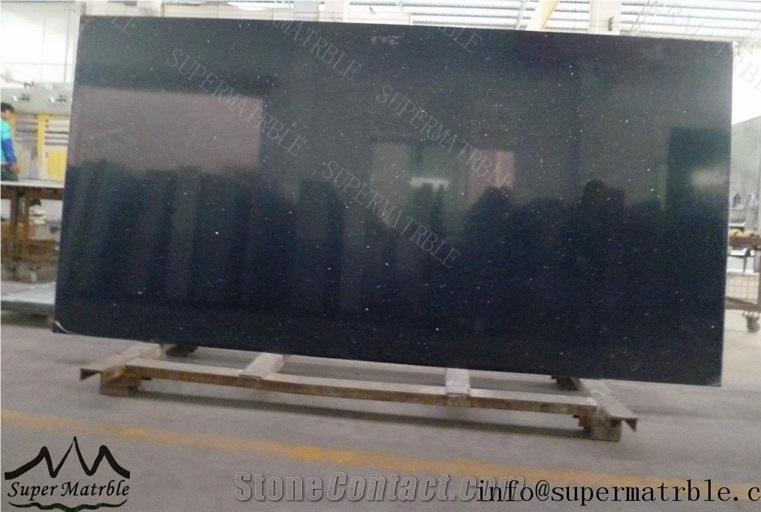 Diamond Blue Quartz Stone Slab-Bs8004