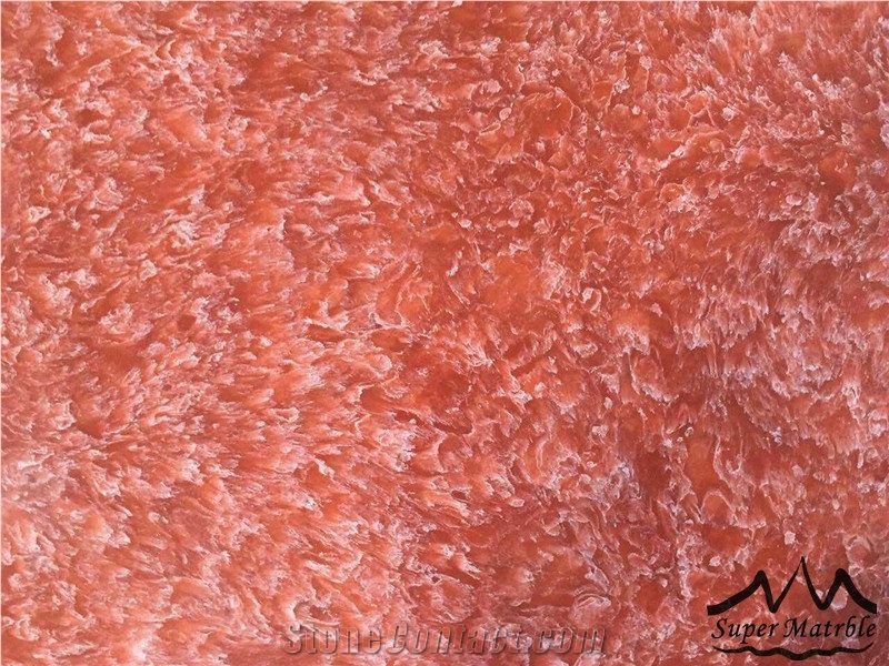 News Red Quartz Stone Slabs & Tiles- Red Enchantress