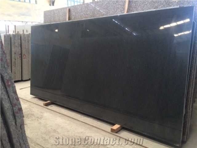 G654 Barry Grey Granite/China Sesame Grey/China Nero Impala Granite, Tiles/Stairs/Slabs, Polish/Flame/Honed/Bush-Hammered Surface