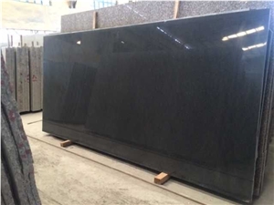 G654 Barry Grey Granite/China Sesame Grey/China Nero Impala Granite, Tiles/Stairs/Slabs, Polish/Flame/Honed/Bush-Hammered Surface
