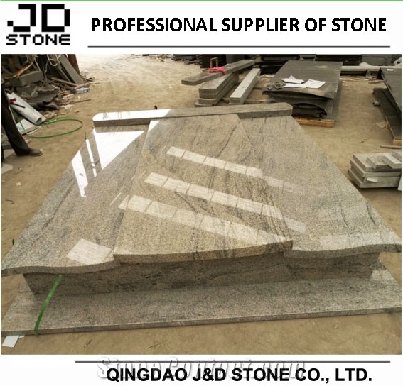 Sand Wave Granite Poland Monuments, Sand Wave Polish Style Tombstone Monuments