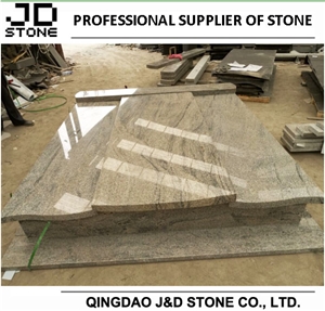Sand Wave Granite Poland Monuments, Sand Wave Polish Style Tombstone Monuments
