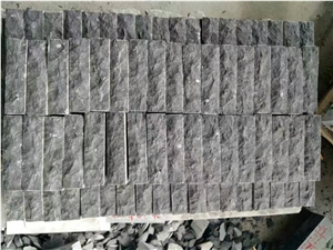 China Shandong Blue Limestone Mushroom Wall Blocks Stone Competitive Prices