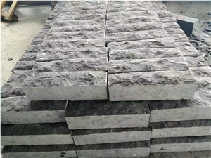 China Shandong Blue Limestone Mushroom Wall Blocks Stone Competitive Prices